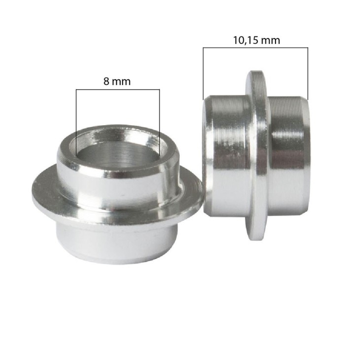 SPACER (10.15 mm) set (8 pcs), inner diameter 8 mm