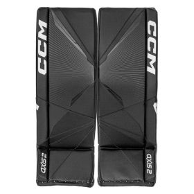 CCM AXIS 2 Goalie Leg Pads SR Custom 34+2 Black