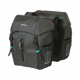 Basil Bicycle Bag Double Discovery 365d Black