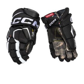 CCM AS-V PRO Gloves SR Black/White 