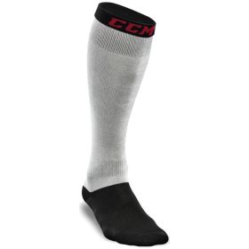 CCM Pro Cut Skate Sock SR White