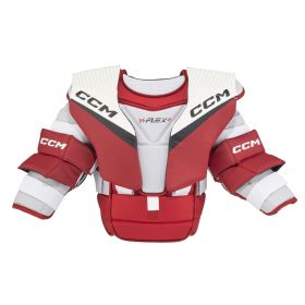 CCM YFX3 Goalie Arm & Body Protector YT White/Red S/M
