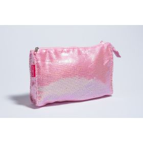 Guardog Cosmetic Bag in Pink Sequins