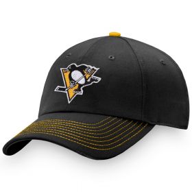 Fanatics Fan Adjustable Cap Pittsburgh Penguins Zwart OS