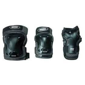 ROCES JUNIOR VENTILATED 3-PACK Black S