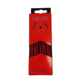 REAPER Waxed Speedskate Laces Molded Tip 160cm Red