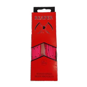 REAPER Waxed Speedskate Laces Molded Tip 160cm Pink