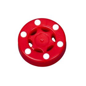 REAPER Roller Hockey Puck Red/White
