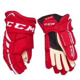 CCM JETSPEED FT485 Handschoenen SR Rood/Wit 13"