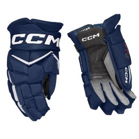 CCM Jetspeed FT8 Gloves Navy/White