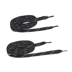 CCM Proline Waxed Laces Molded Tip Black
