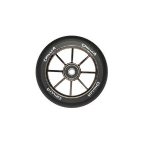 Chilli Stuntstep Wiel Base (S) & Rocky - 110 mm - Zwart Neo - 1 stuk 