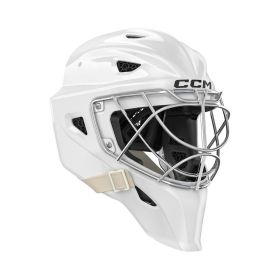 CCM AXIS XF Goalie IJshockeyhelm SR Niet-Gecertificeerd Wit