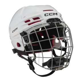 CCM 70 Combo Helmet JR White 