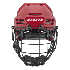 CCM TACKS 910 Combo Helmet Red