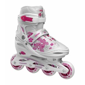 ROCES JOKEY 3.0 GIRL Wit/Roze 30-33