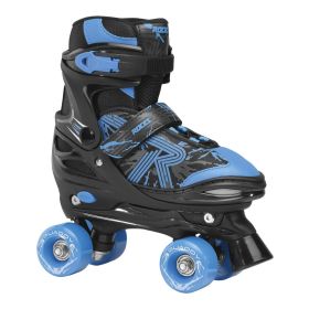 ROCES QUADDY 3.0 BOY Zwart/Blauw 26-29